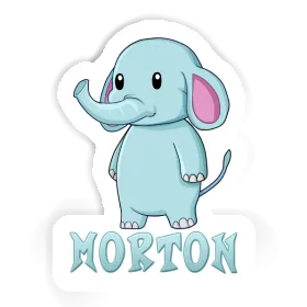 Morton Sticker Elephant Image