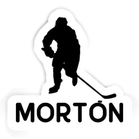 Sticker Morton Hockey Player Image