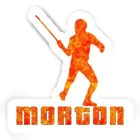 Sticker Morton Fencer Image