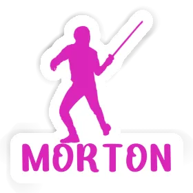 Sticker Morton Fencer Image