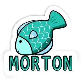 Fish Sticker Morton Image