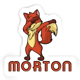 Dabbing Fox Sticker Morton Image