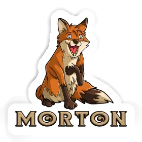 Morton Sticker Fox Image