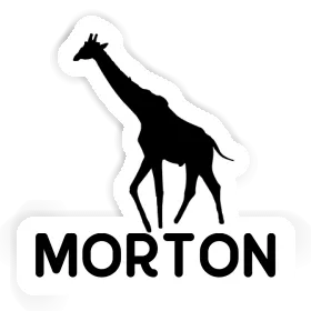 Sticker Giraffe Morton Image