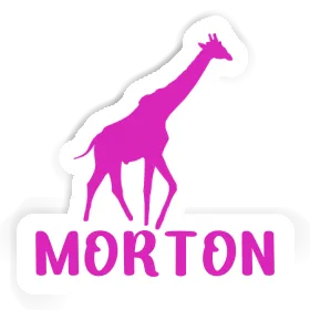 Morton Sticker Giraffe Image