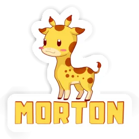 Morton Sticker Giraffe Image