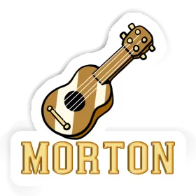 Morton Sticker Guitar Image