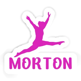 Gymnast Sticker Morton Image