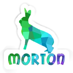 Sticker Rabbit Morton Image