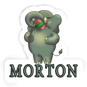 Sticker Morton Elephant Image