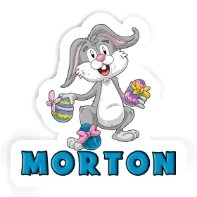 Easter Bunny Sticker Morton Image