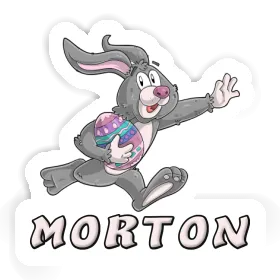 Sticker Morton Rugby rabbit Image