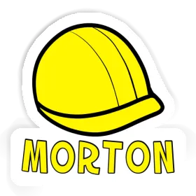 Sticker Construction Helmet Morton Image