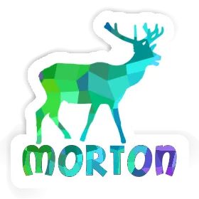 Morton Sticker Deer Image