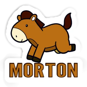 Sticker Morton Horse Image