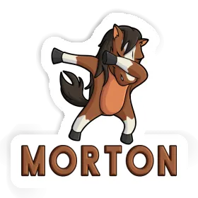 Sticker Morton Horse Image