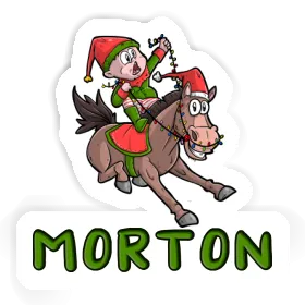 Morton Sticker Rider Image