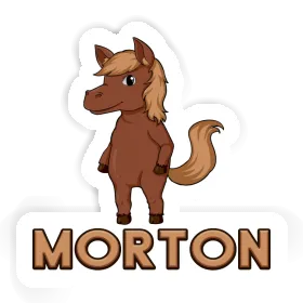 Sticker Morton Horse Image