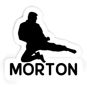 Karateka Sticker Morton Image