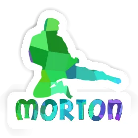 Karateka Sticker Morton Image