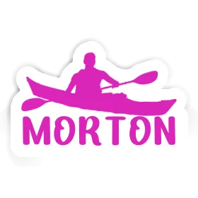 Sticker Kayaker Morton Image