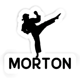 Morton Sticker Karateka Image