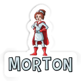 Nurse Sticker Morton Image