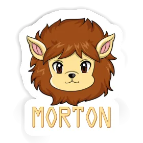 Lion Sticker Morton Image