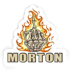 Middlefinger Sticker Morton Image