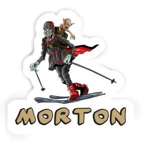 Sticker Telemarker Morton Image