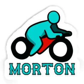 Morton Sticker Motorbike Image