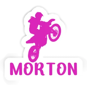 Sticker Motocross Jumper Morton Image