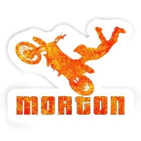 Motocross Jumper Sticker Morton Image