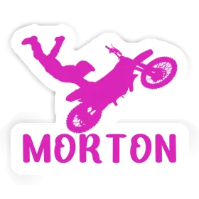 Sticker Motocross Rider Morton Image