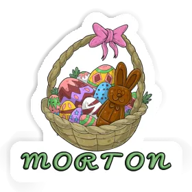 Sticker Easter basket Morton Image