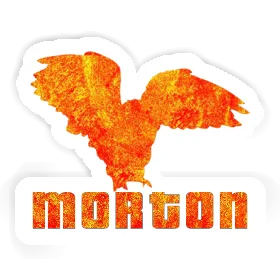 Morton Sticker Owl Image