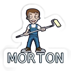 Sticker Morton Painter Image