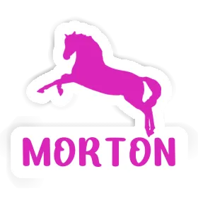 Sticker Morton Horse Image