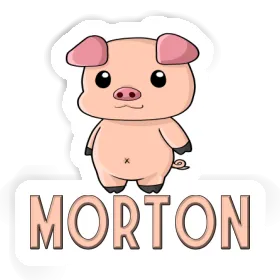 Piggy Sticker Morton Image