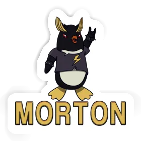 Sticker Rocking Penguin Morton Image