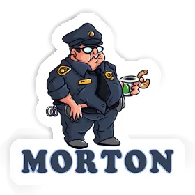 Sticker Police Officer Morton Image