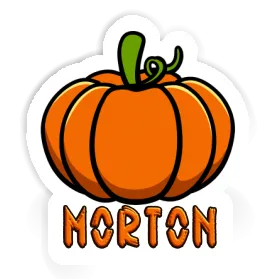 Sticker Pumpkin Morton Image