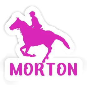 Horse Rider Sticker Morton Image