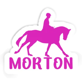 Sticker Horse Rider Morton Image