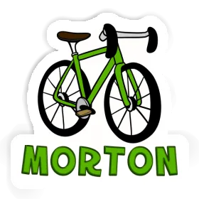 Sticker Racing Bicycle Morton Image