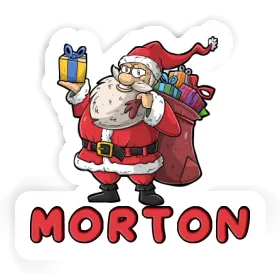 Sticker Morton Santa Claus Image