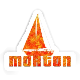 Sailboat Sticker Morton Image