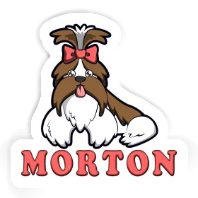 Sticker Morton Shih Tzu Image