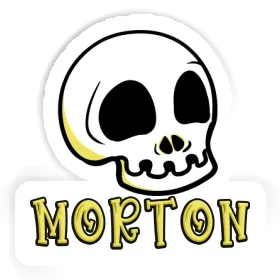 Sticker Skull Morton Image