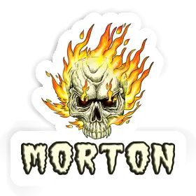 Sticker Skull Morton Image